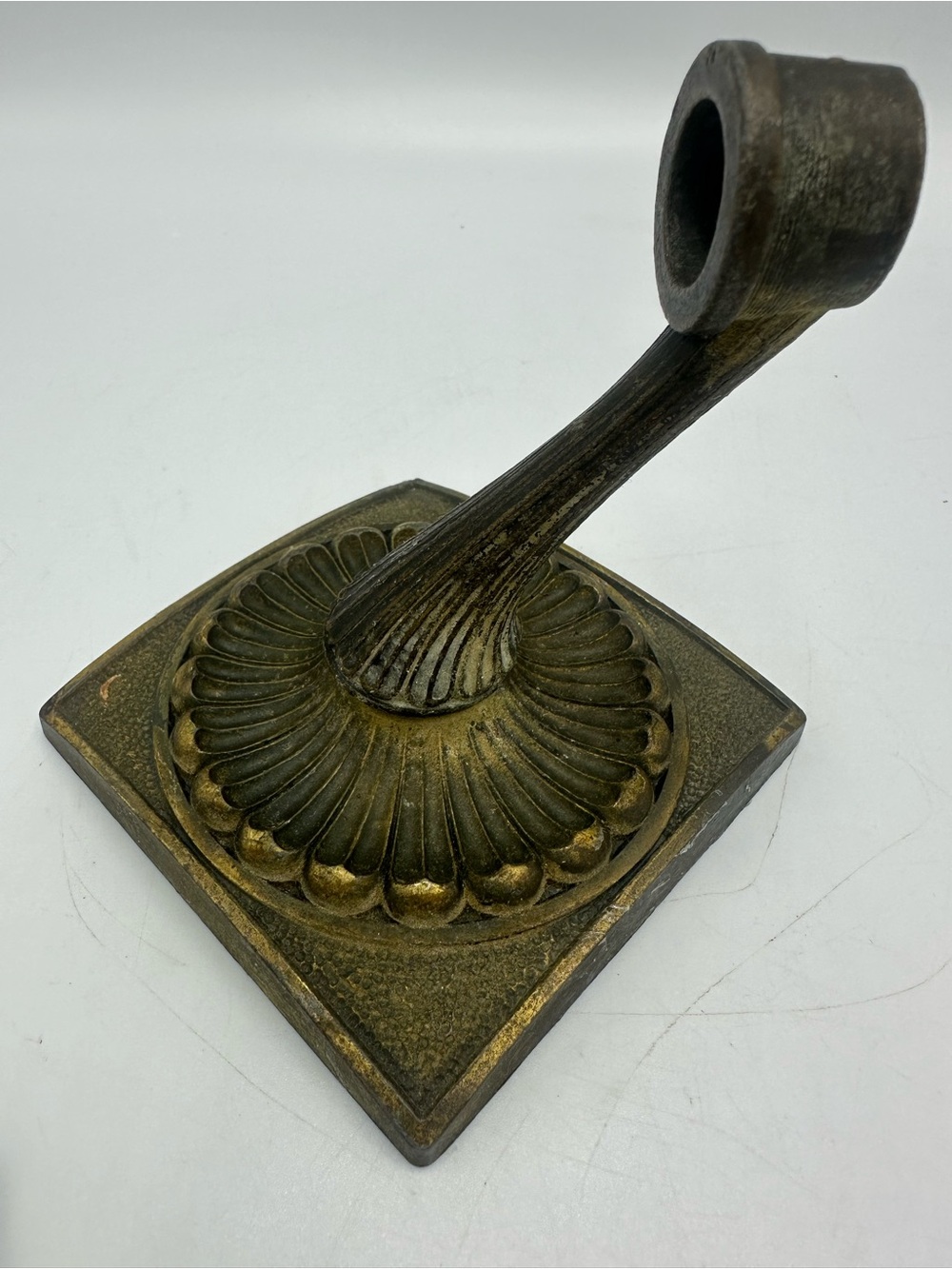 VTG 1974 Bathroom Wall Towel Bar Brass Holder Mount AMER TACK & HDWE USA Qty 1